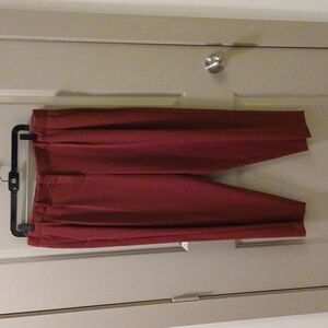 Theory maroon pants